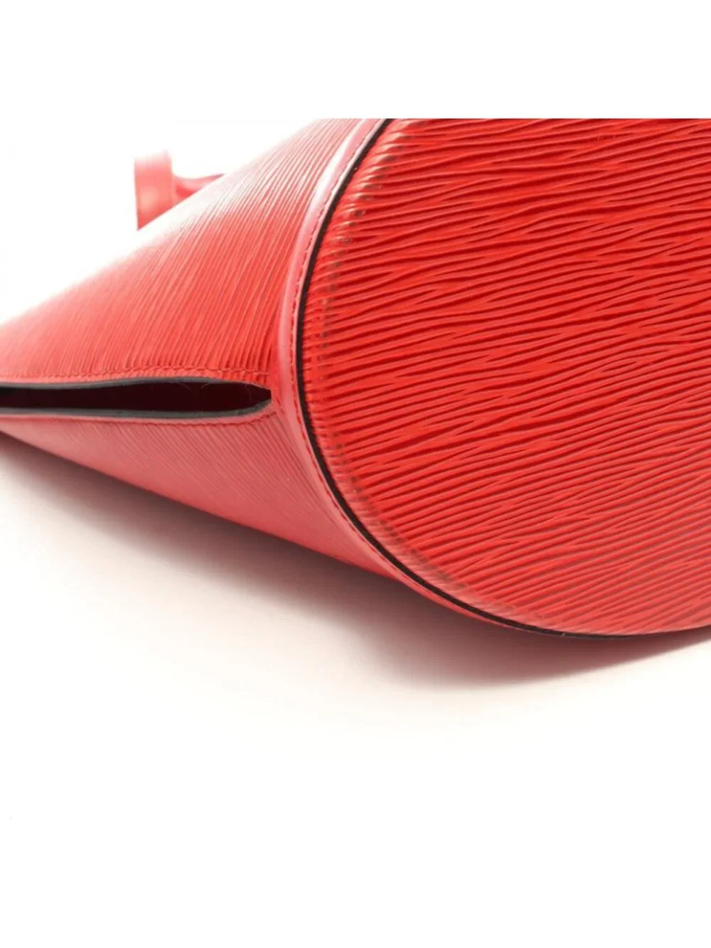 Louis Vuitton Shoulder Bag Saint Jacques Shopping Castien Red Leather